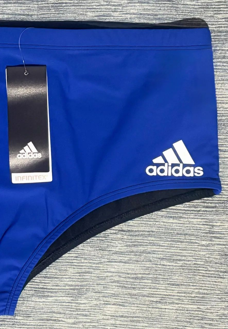 Sunga ADIDAS, NOVA. Cor Azul Royal. - Foto 2