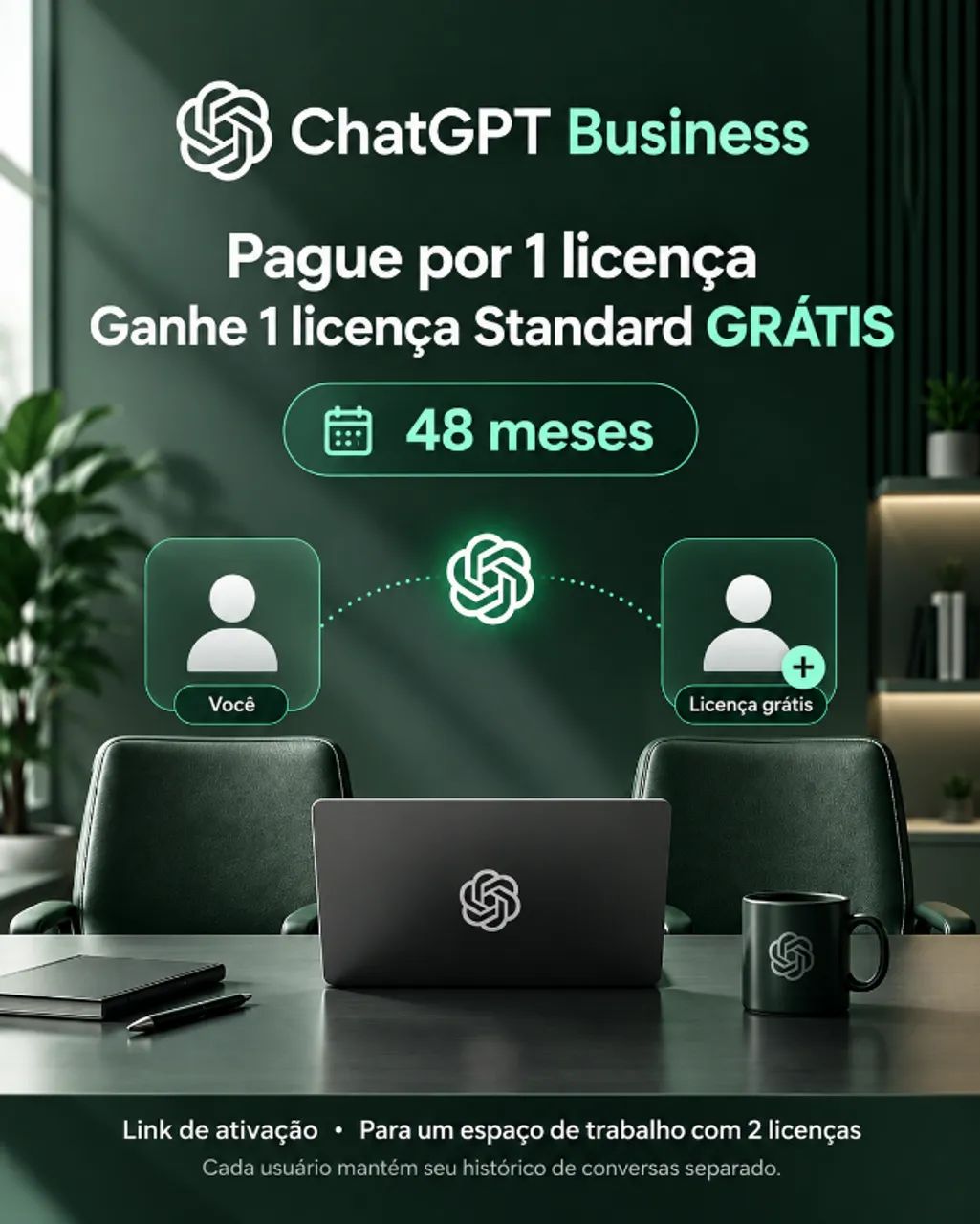 Notebook com ChatGPT