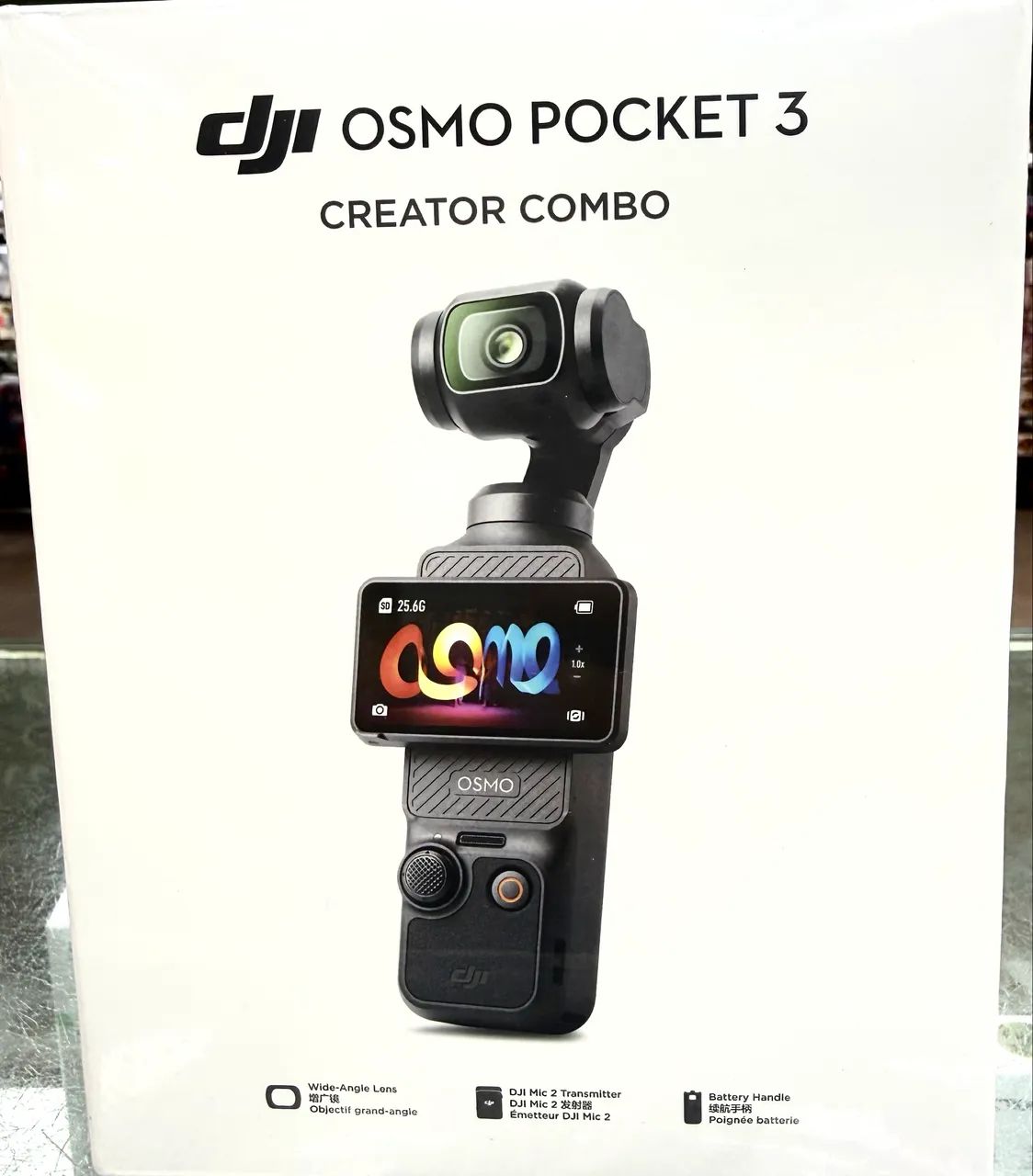 OSMO POCKET 3 CREATOR COMBO GARANTIA E NOTA FISCAL - Câmeras e