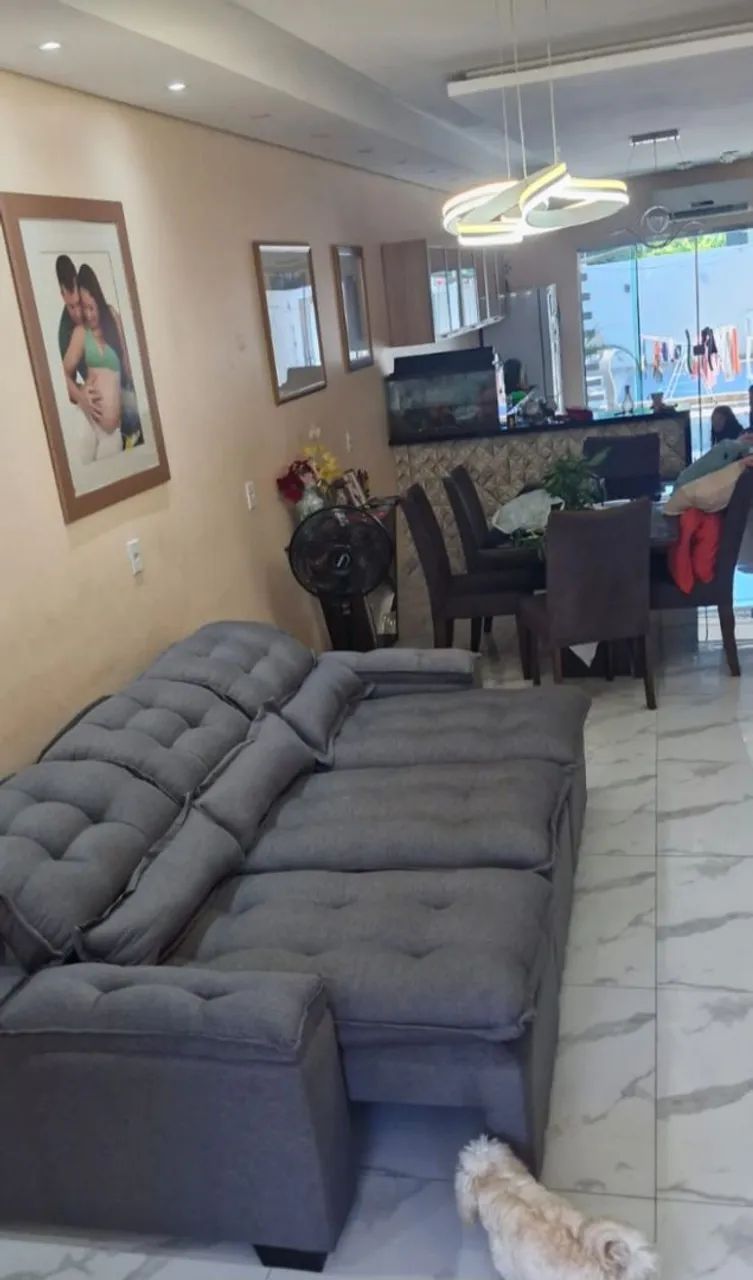 Sofá Retratil Reclinavel grande