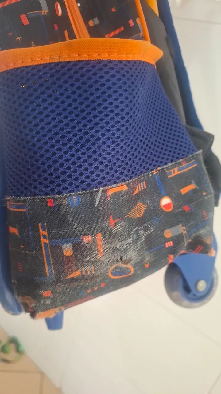 Kit escolar mochila e lancheira Star Wars Bagagio - Foto 2