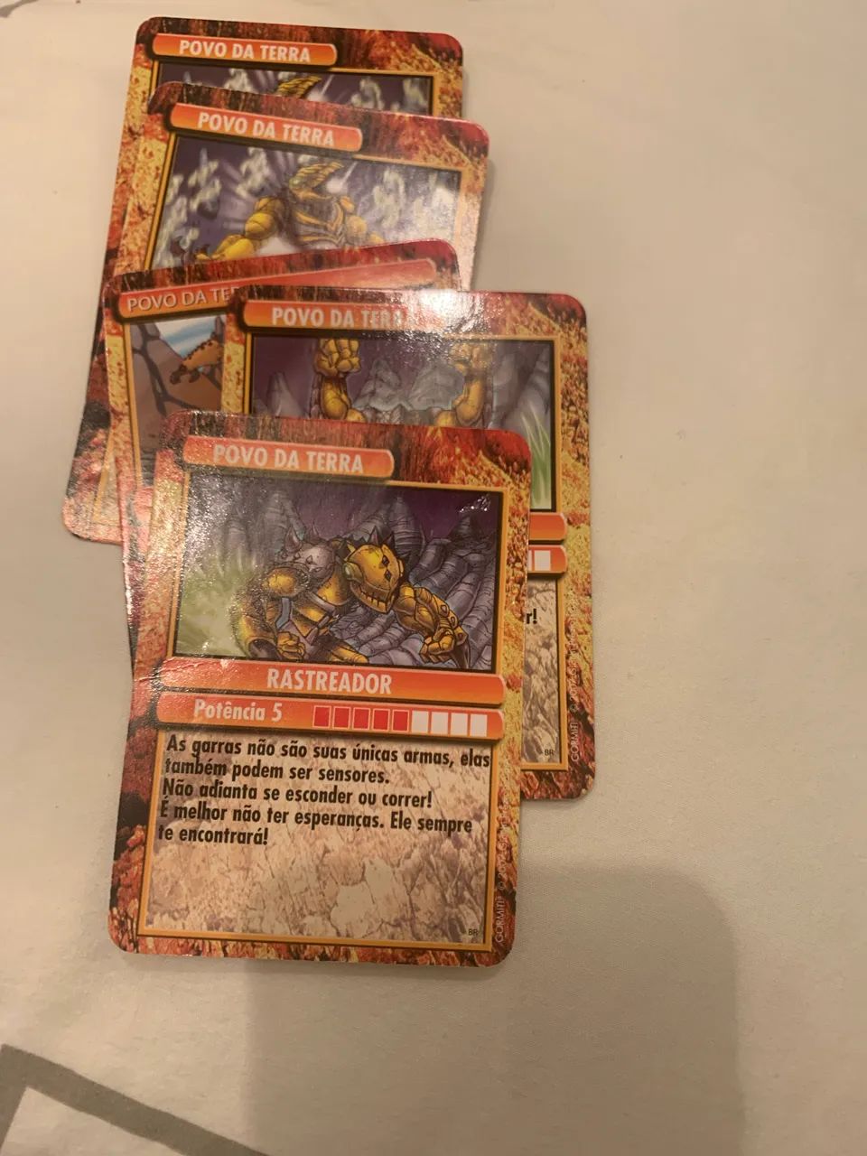 Kit cartas povo da Terra + 1 miniatura