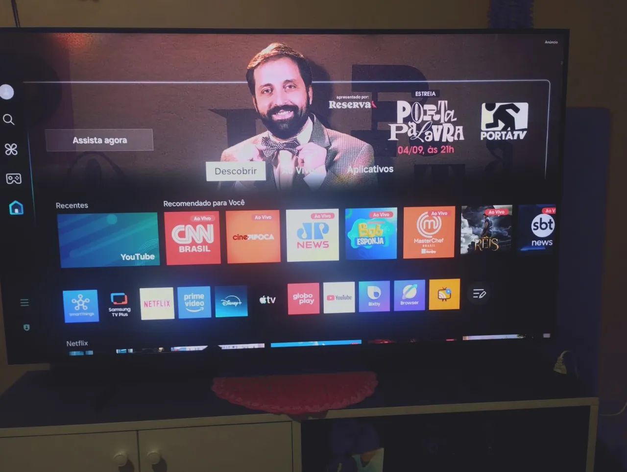 TV 55* UHD 4K SAMSUNG CRYSTAL - Foto 2