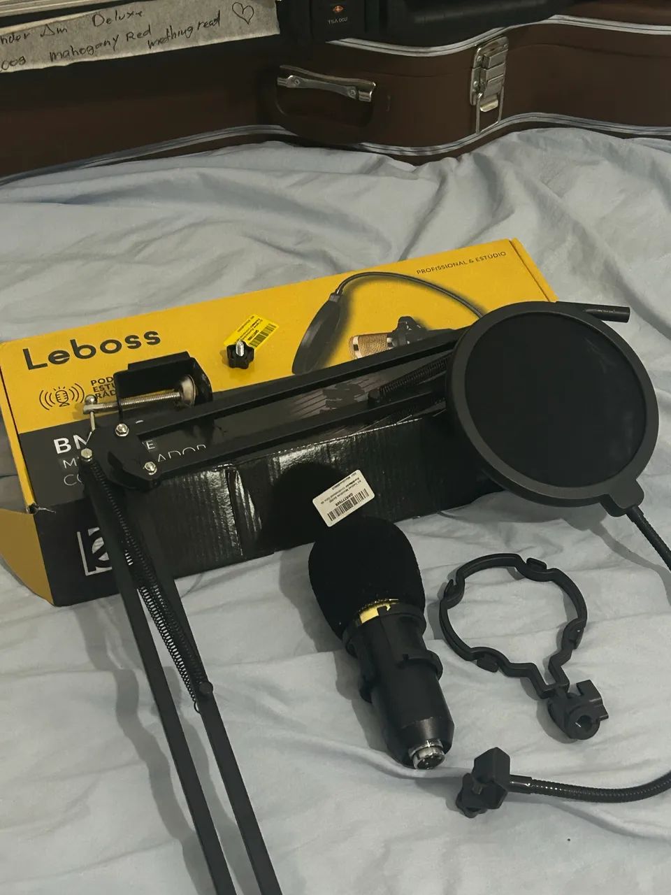 ? Kit Microfone Profissional Leboss (NOVO)