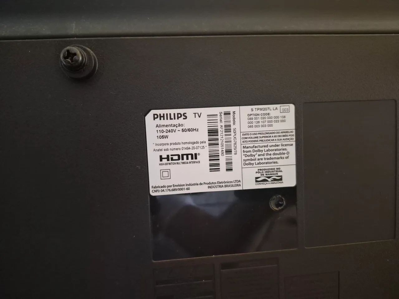Tv com defeito Philips 50 - Foto 5