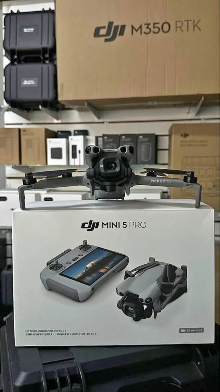 Drone DJI Mini 5 Pro Fly More Combo com Tela