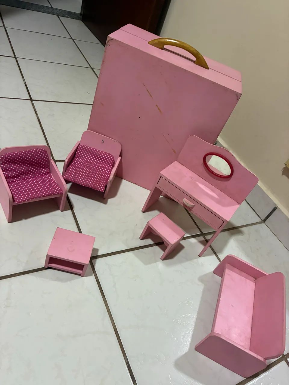 Casa boneca Barbie mdf