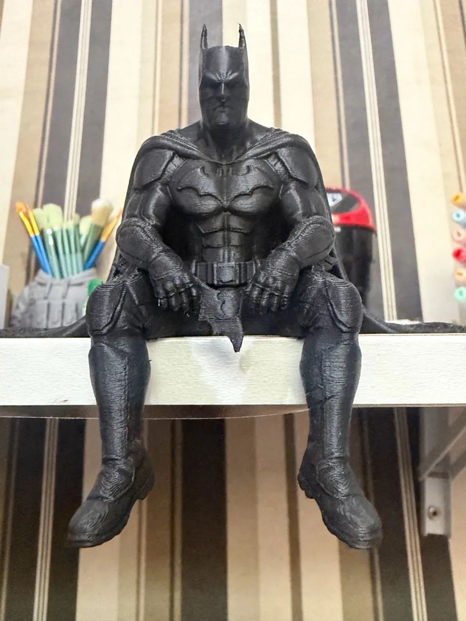 Estatua Batman Sentado em PLA