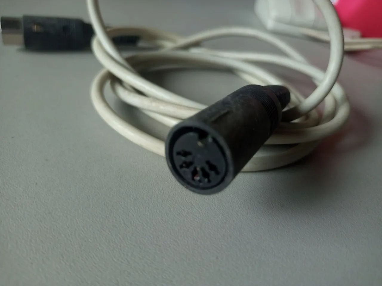 Cabo extensor para teclado de Pc antigo 486 - Foto 4