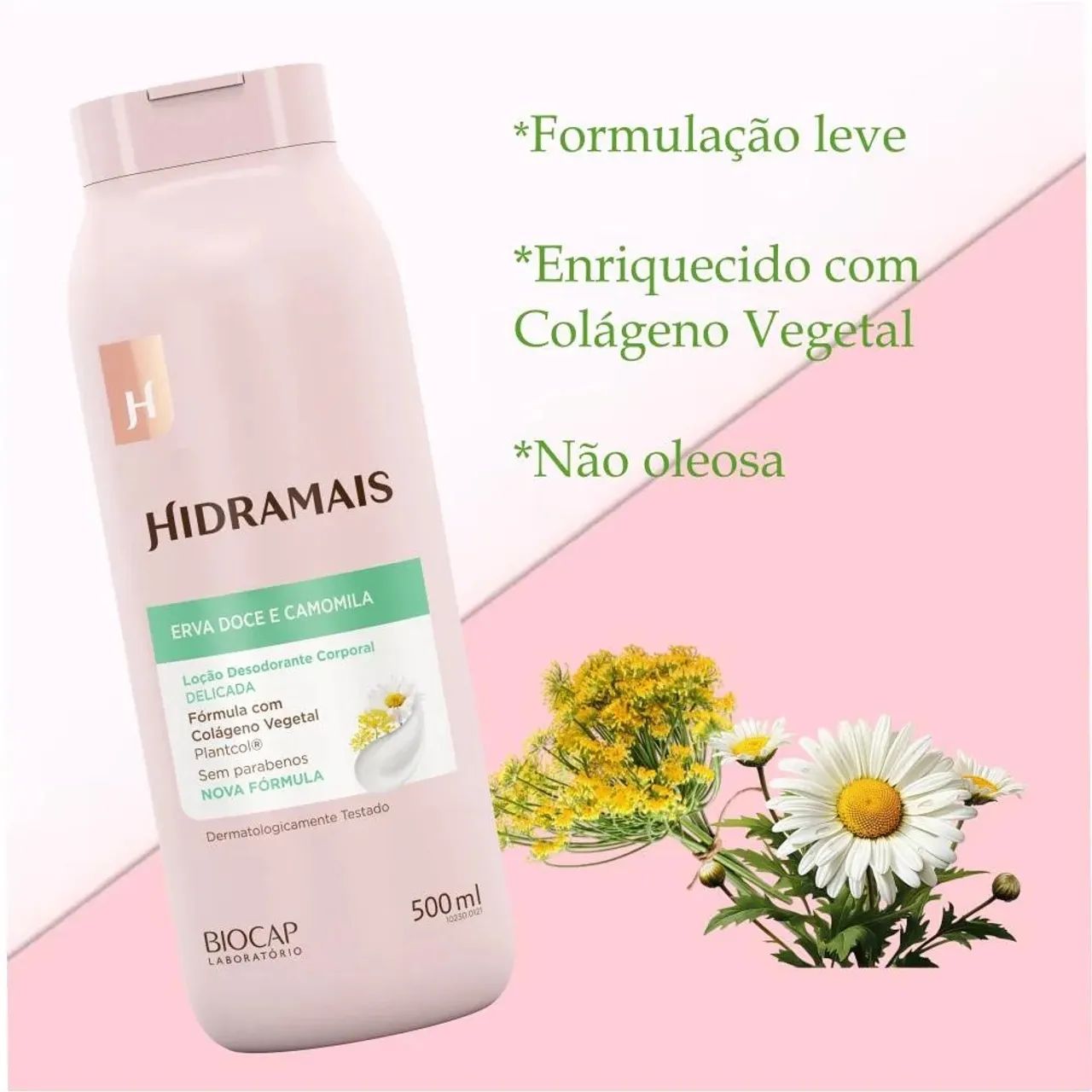 Loção Hidratante Erva Doce e Camomila - Hidramais - Foto 2