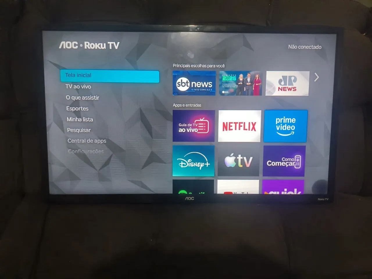 Tv AOC ROKU 32 POLEGADAS  - Foto 2