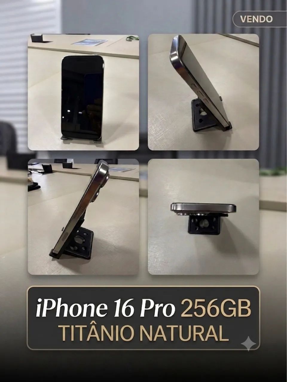 iPhone 16 Pro 256Gb (Apenas venda) 
