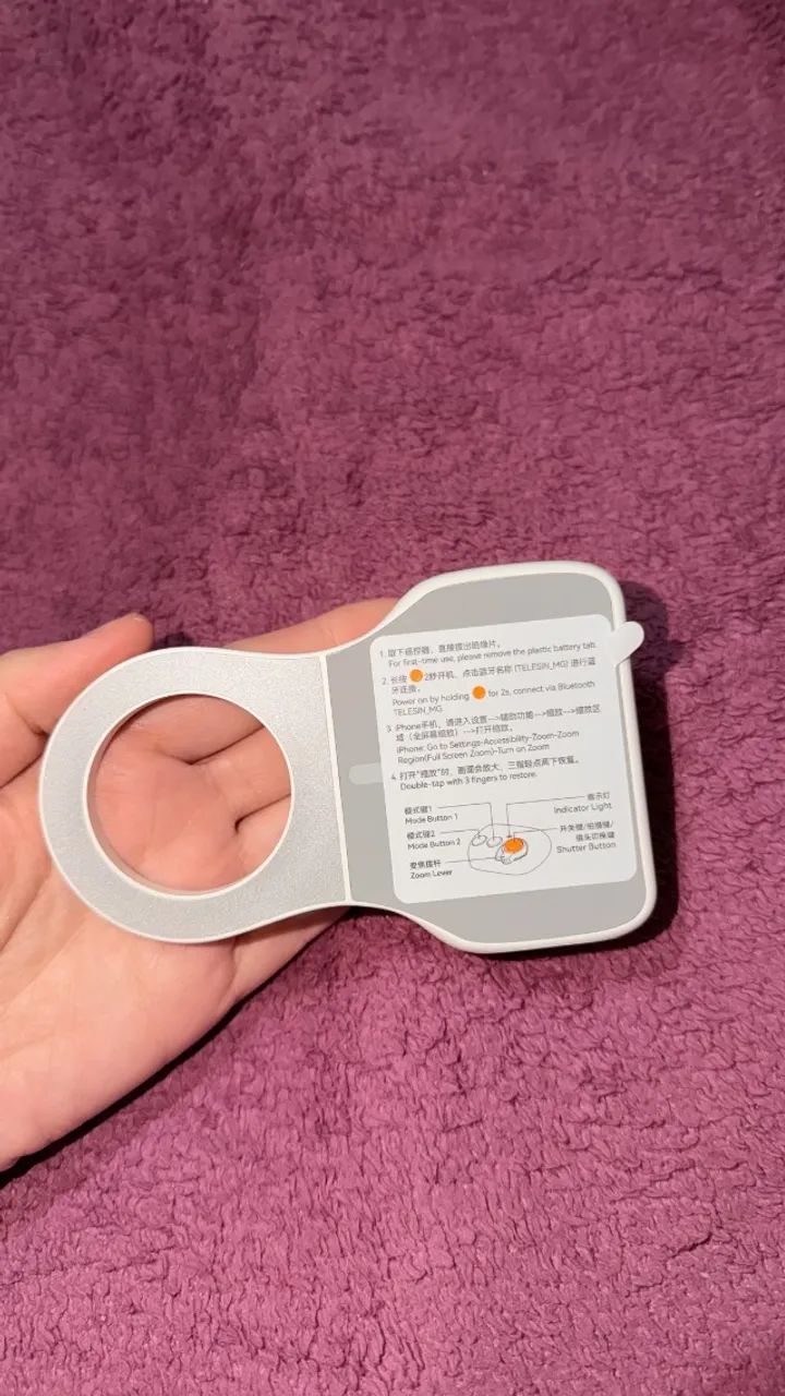 TELESIN Fun Shot Magnetic Grip - Grip Magnético para Celular - Foto 4