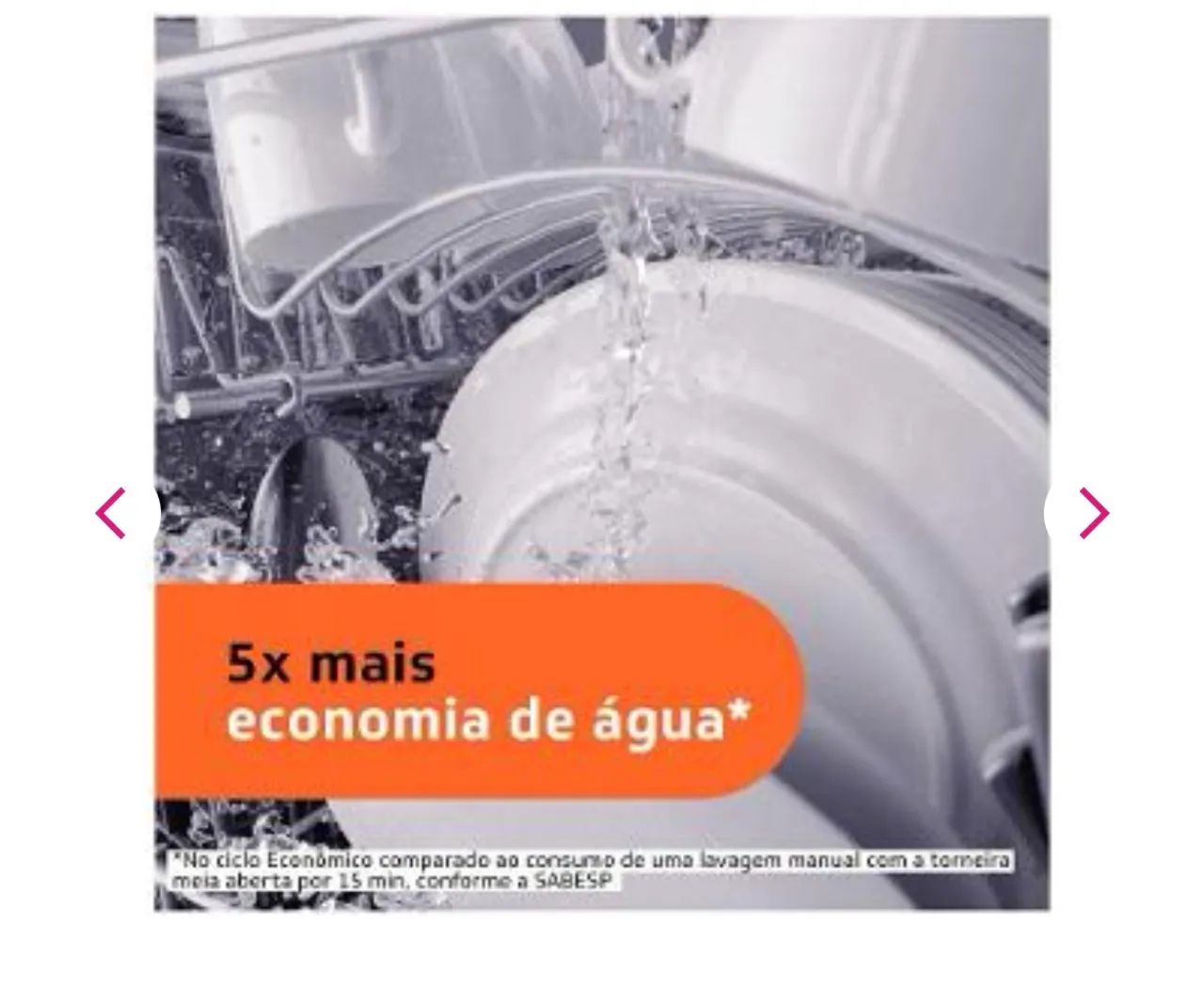 Lava louças Brastemp Cinza metálico 8 Serviços e 5 programas de Lavagem - Modelo BLF08 - Foto 4