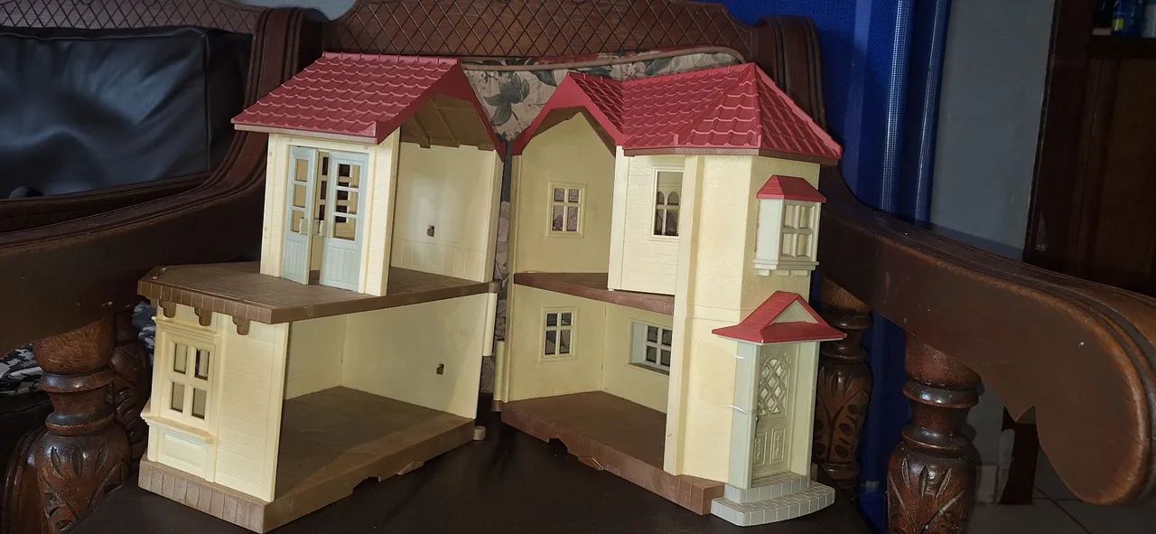 Sylvanian _ casa sem base e grades  - Foto 2