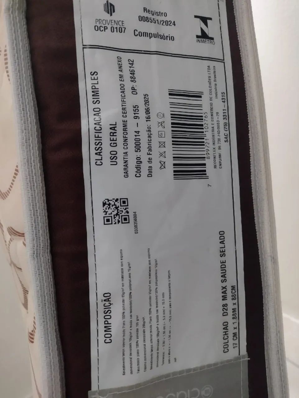 Colchão de Espuma Reconflex Solteiro D28 - Foto 3
