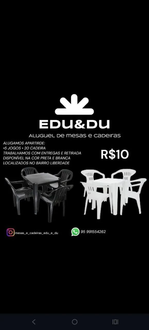 Mesas e cadeiras  - Foto 3