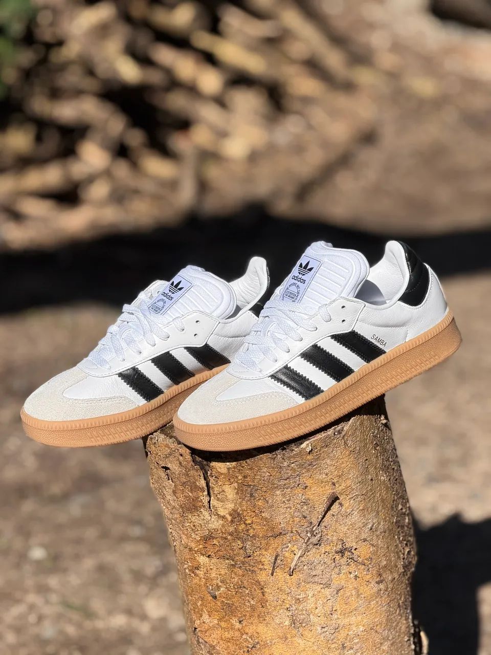 adidas Samba XLG "White Black Gum" - Foto 2