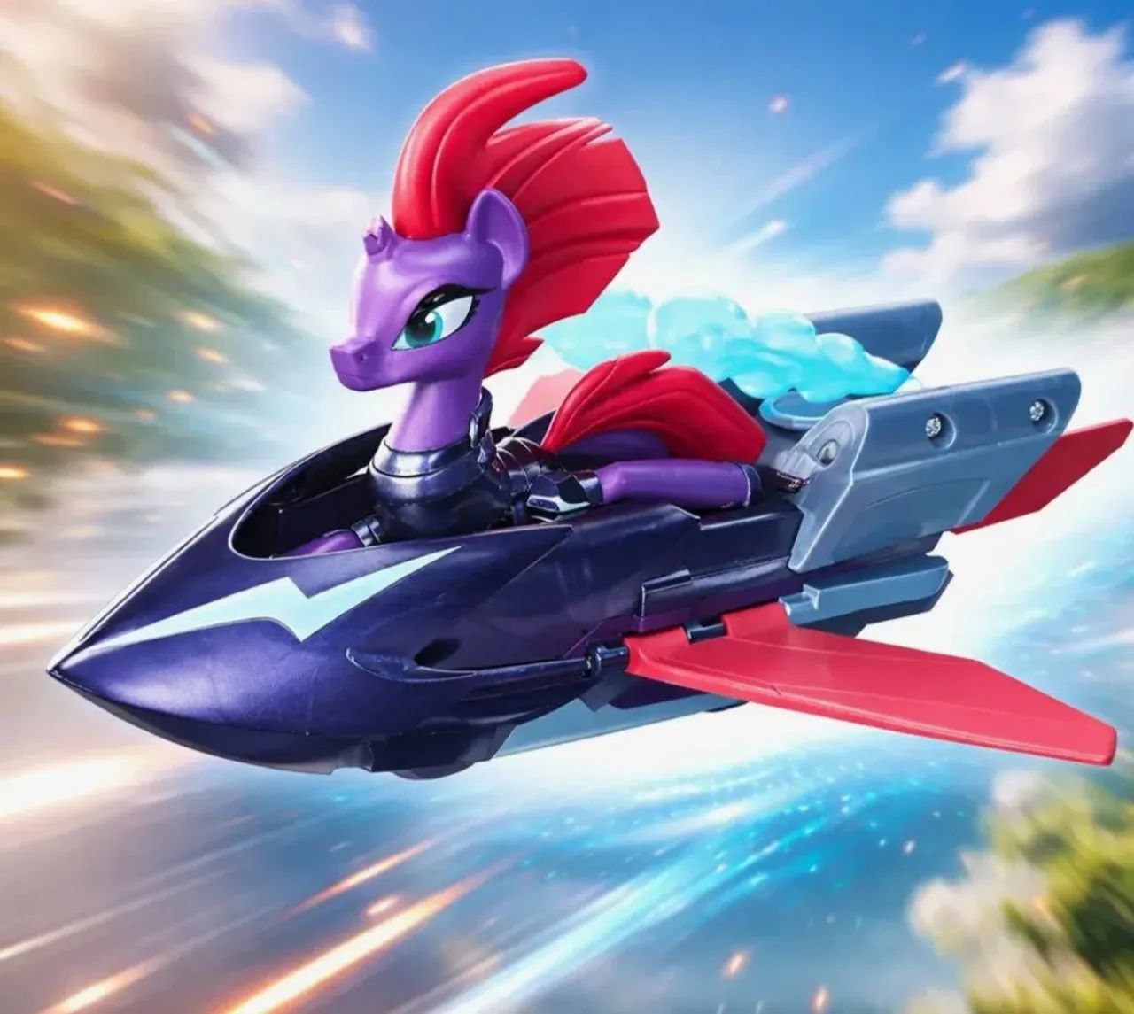 Barco voador My Little Pony - Tempest Shadow Hasbro