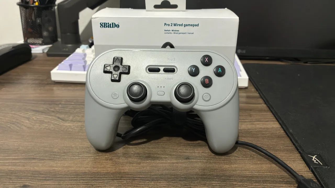 8BitDo Pro 2 Wired Controle - Foto 5