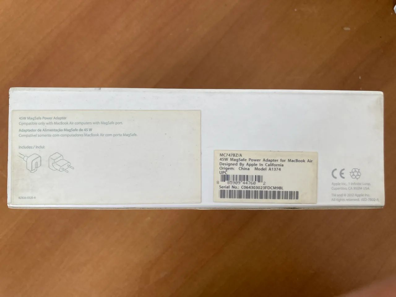 Caixa Vazia MagSafe Apple 45W Para MacBook - Foto 3