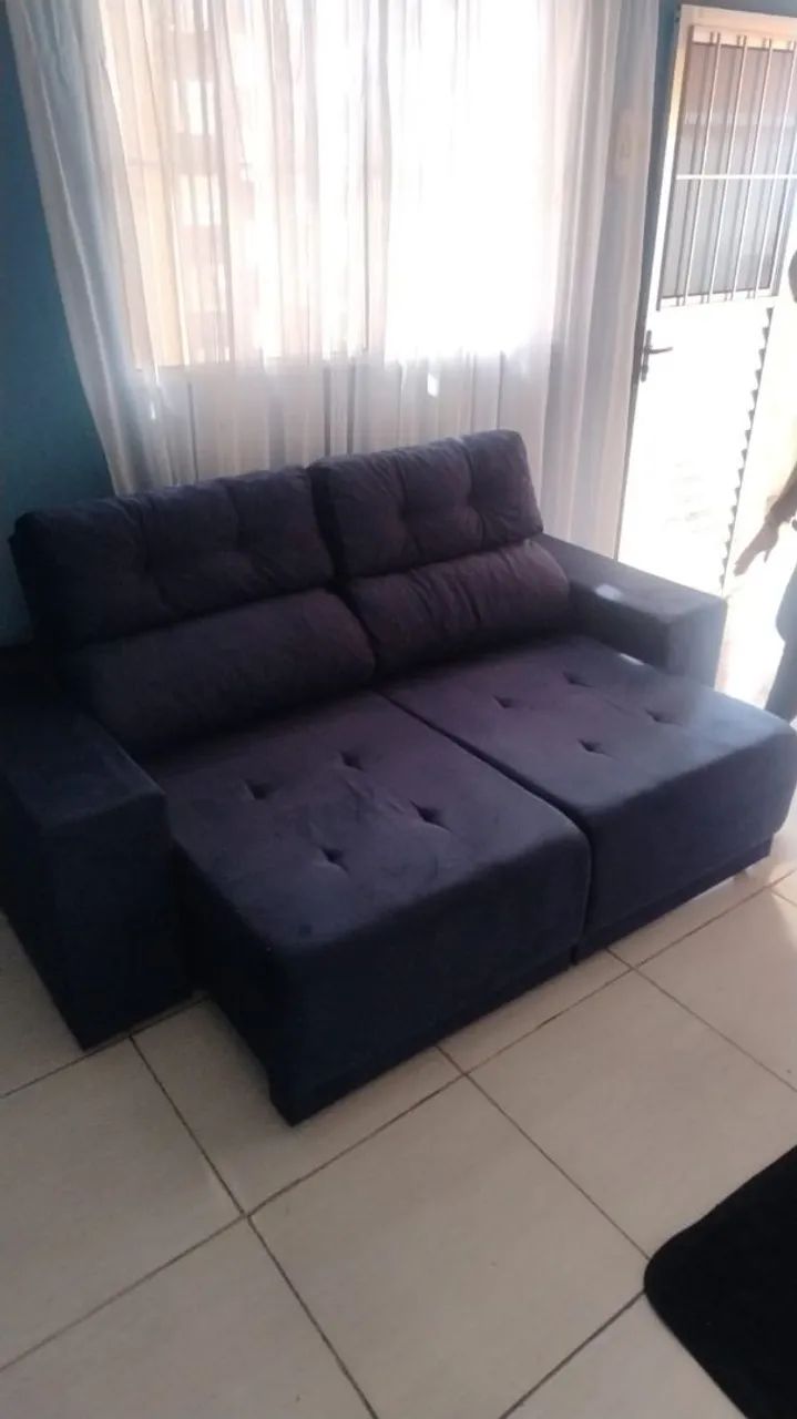 OFERTA DE FÁBRICA: SOFÁ RETRÁTIL E RECLINÁVEL (PAGAMENTO NA ENTREGA) - Foto 3