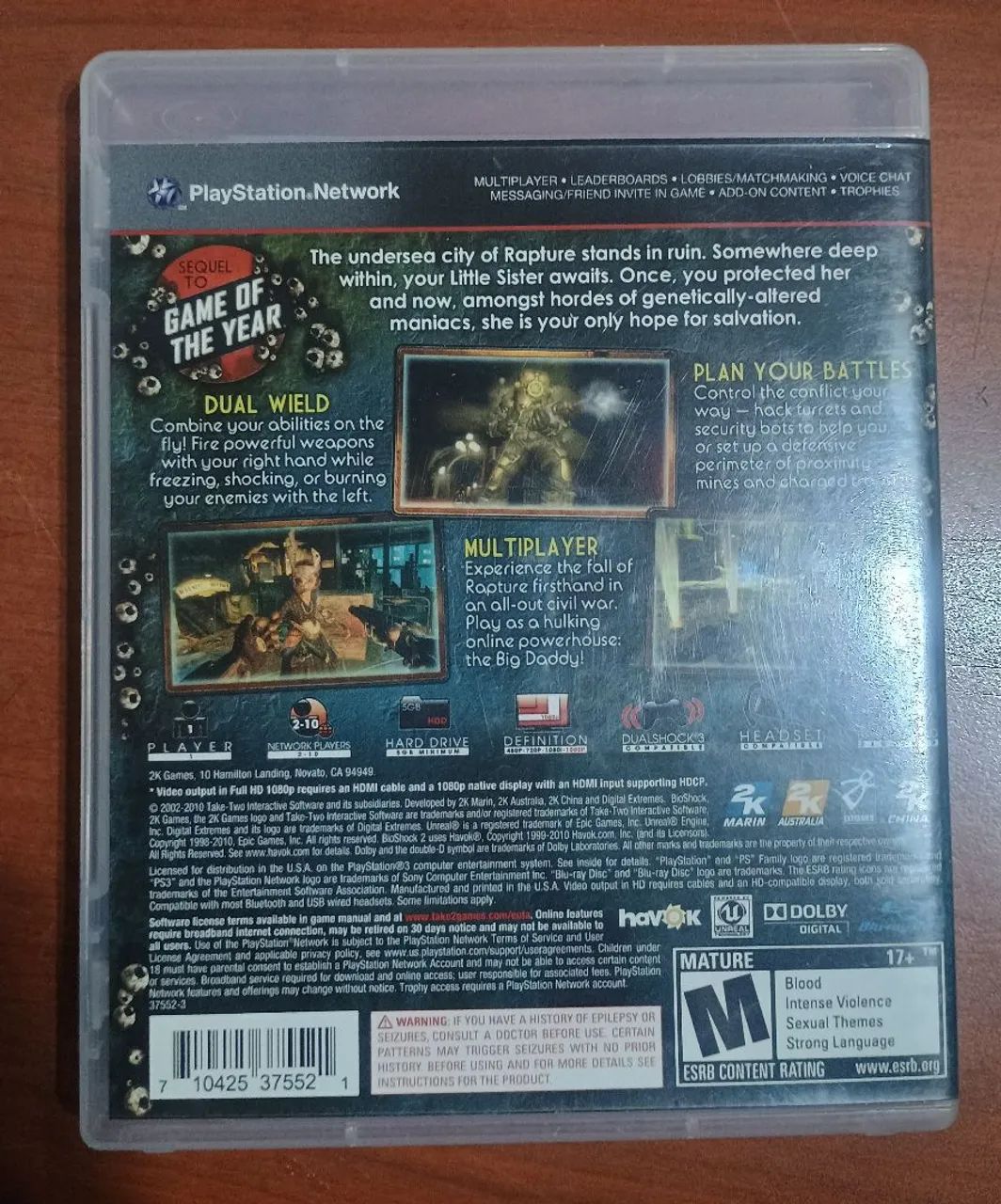 Jogo - Bioshock 2 - Ps3 - Foto 4