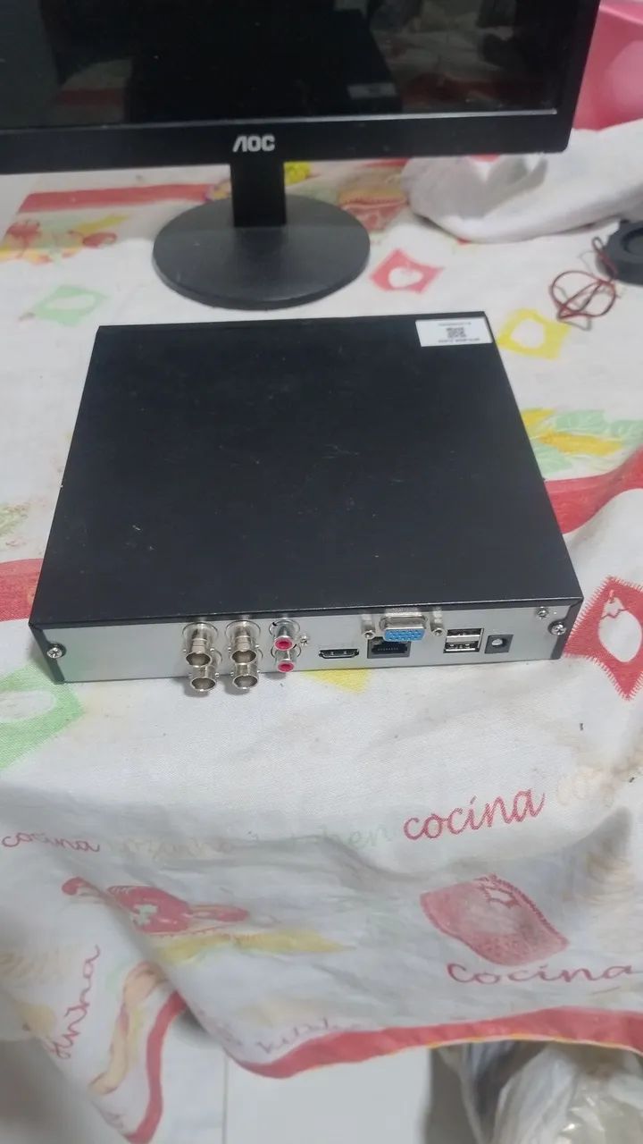 DVR Intelbras 4 canais + tela usb - Foto 3
