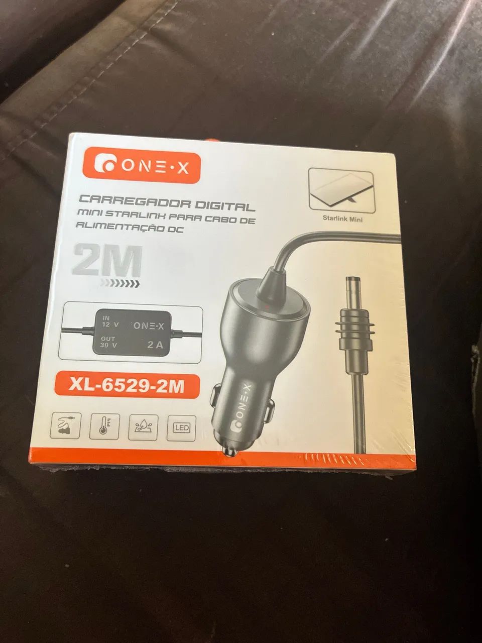 Starlink Mini Adaptador Veicular Estabilizado - Foto 2