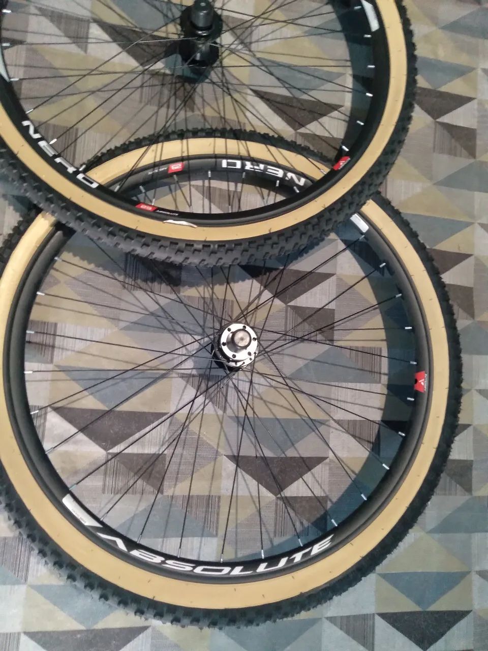 Rodas aro 29 novas absolut Nero,  pneus novos de brinde - Foto 2