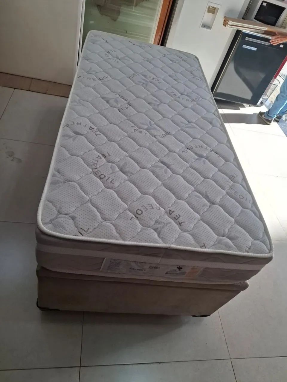 Cama box solteiro Bau 88×188