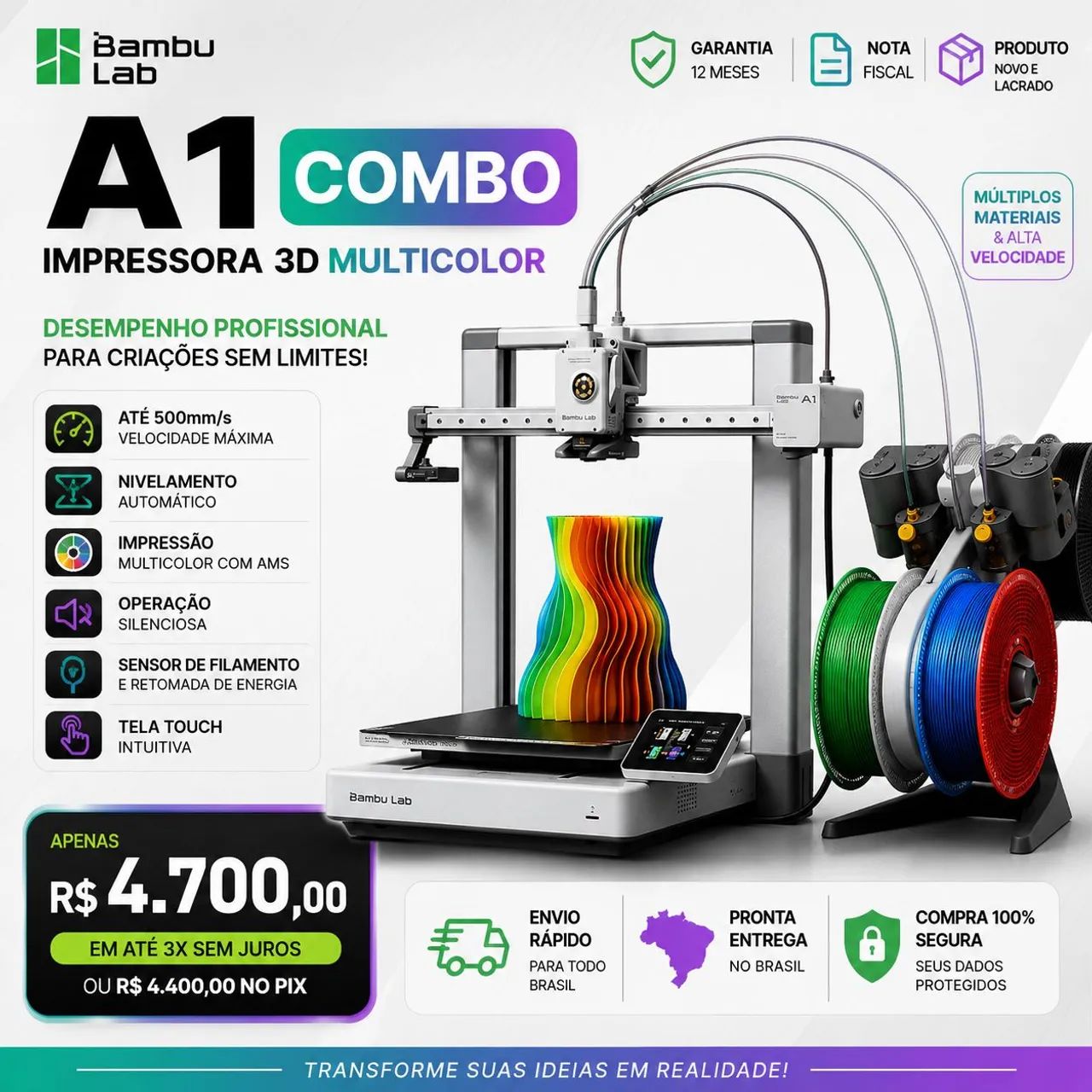 Bambulab a1 combo