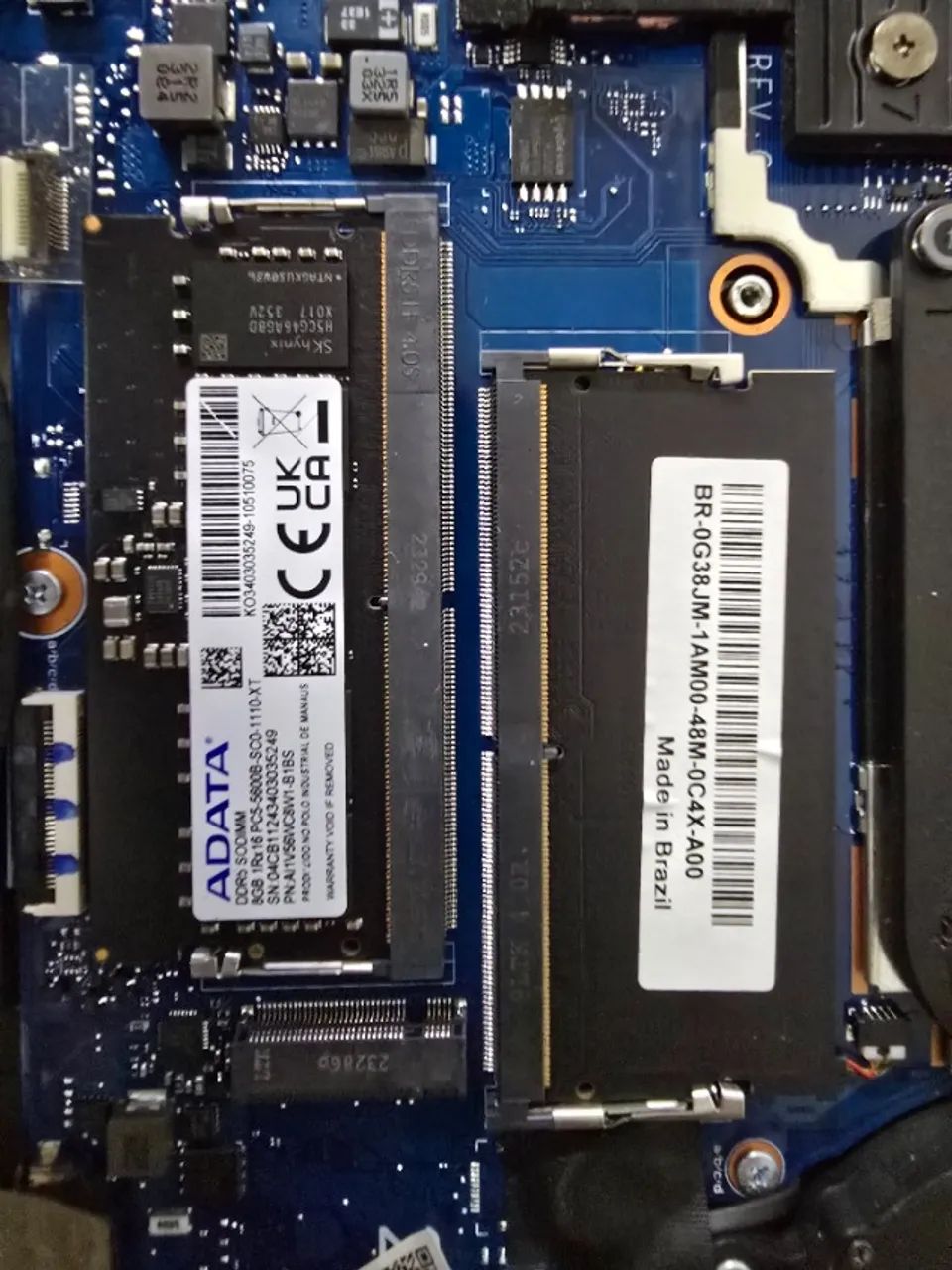 8GB Memória RAM ADATA DDR5 5600MHz SO-DIMM para Notebook - Foto 3