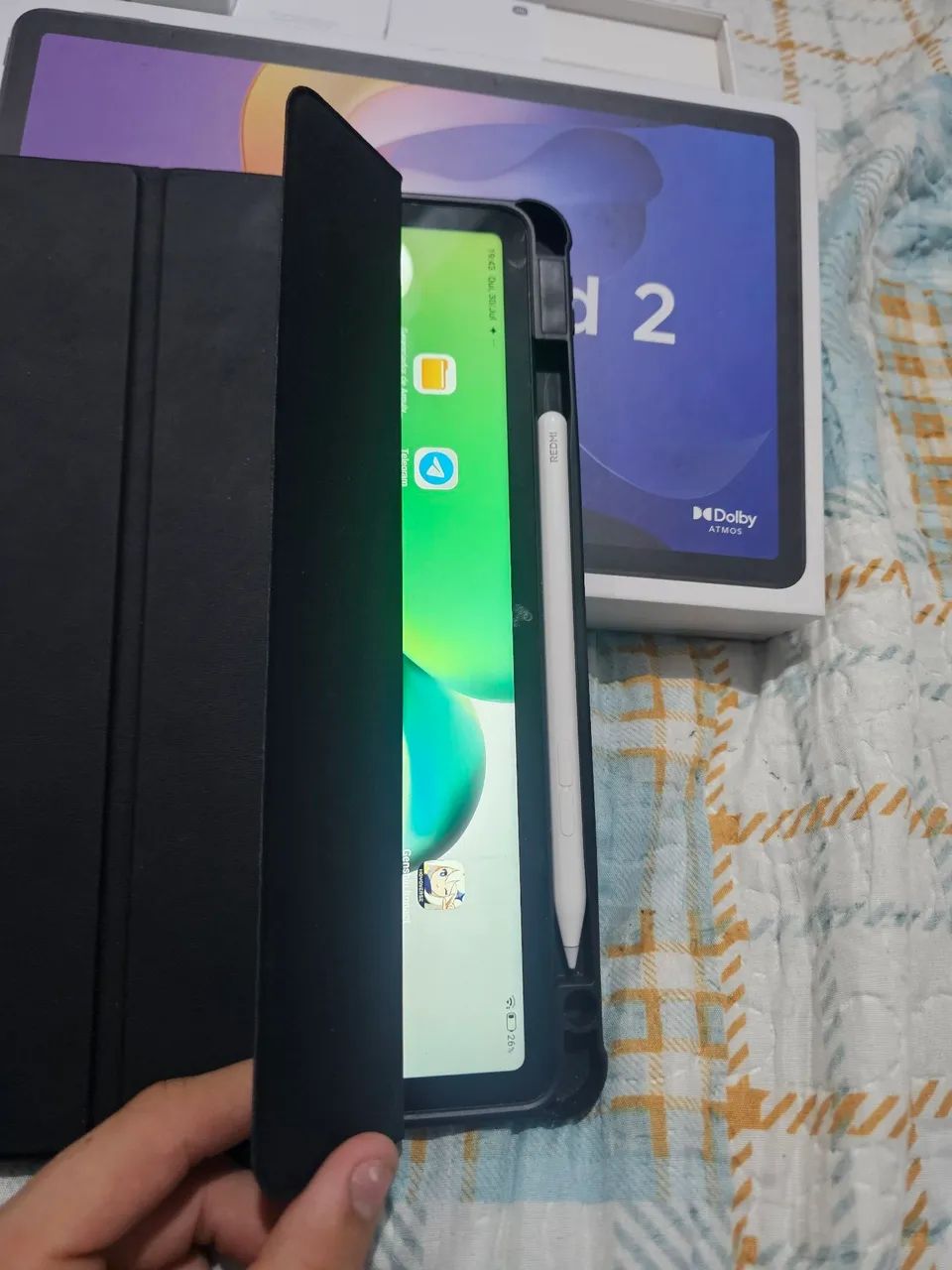 Redmi Pad 2 256GB com caneta ORIGINAL + capa - Foto 3