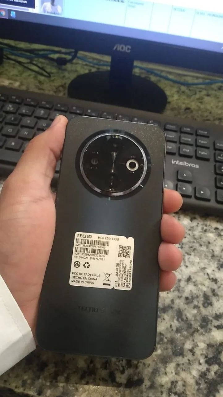 Vendo Celular novo Spark30c 256 gigas  - Foto 5