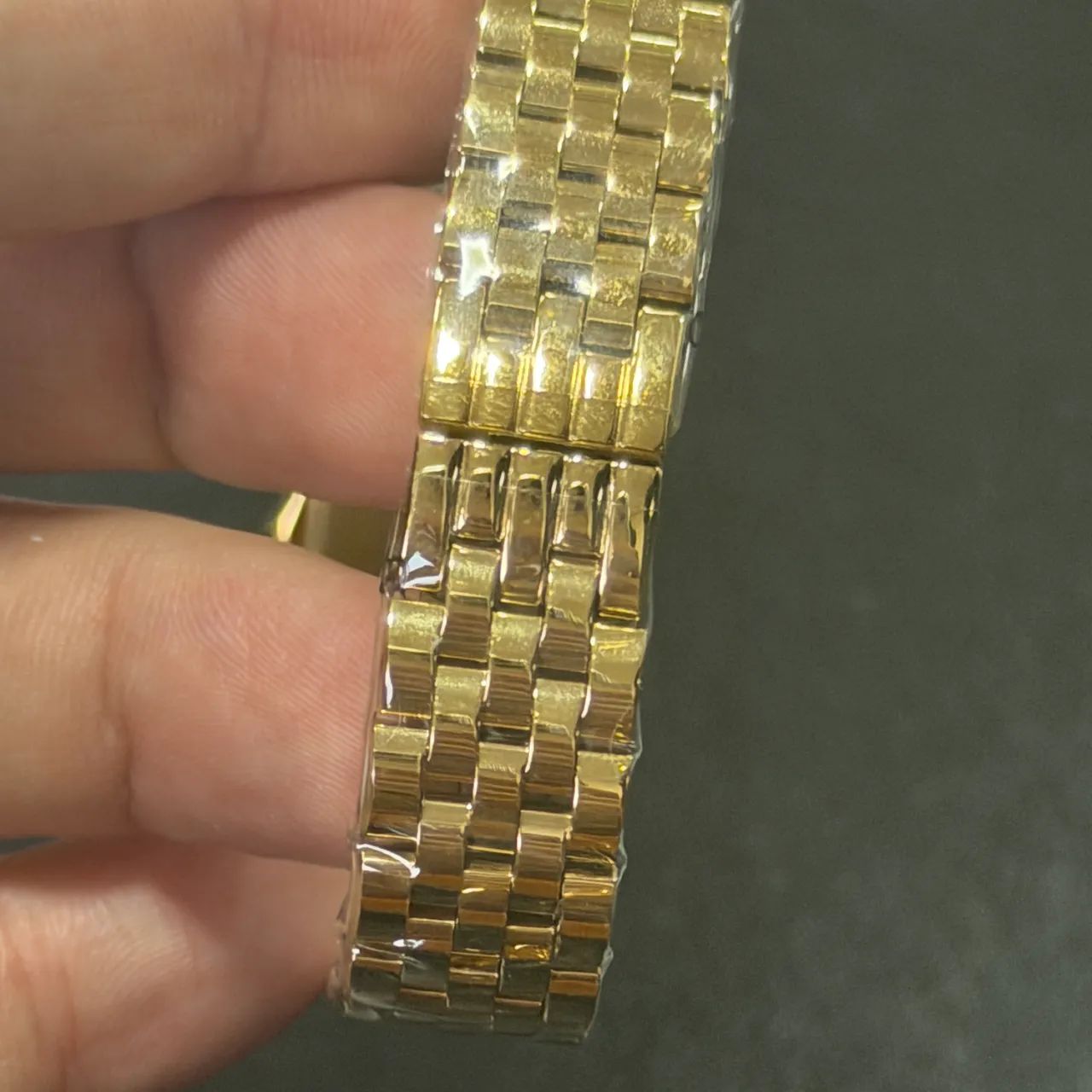 Cartier Panthère Feminino Dourado Quartzo Prem AAA+ - Foto 5