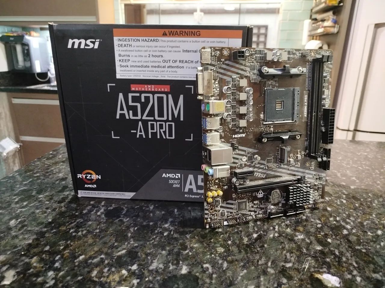 Placa mãe a520-m pro MSI