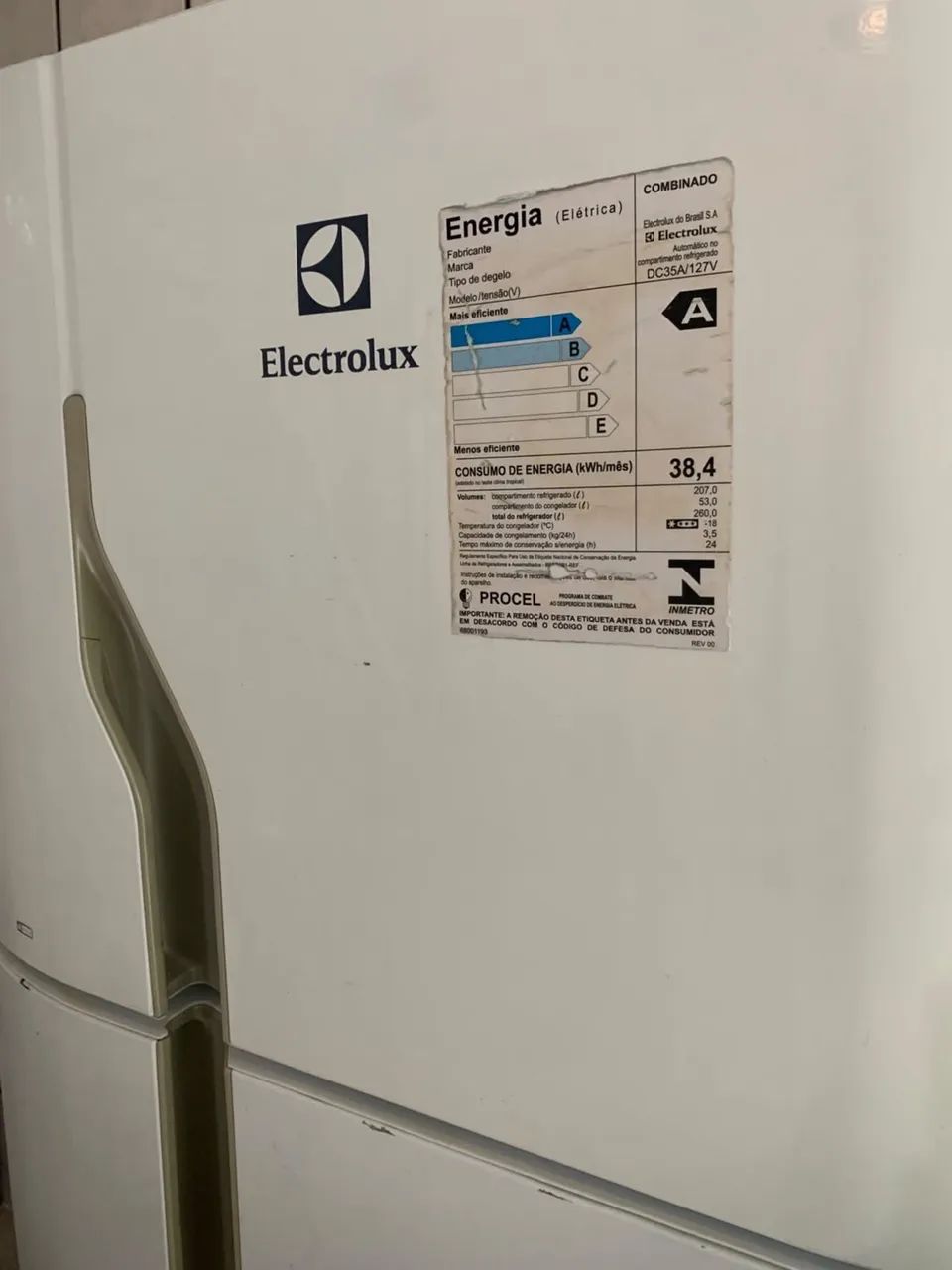 Geladeira Electrolux duplex 380litros - Foto 3