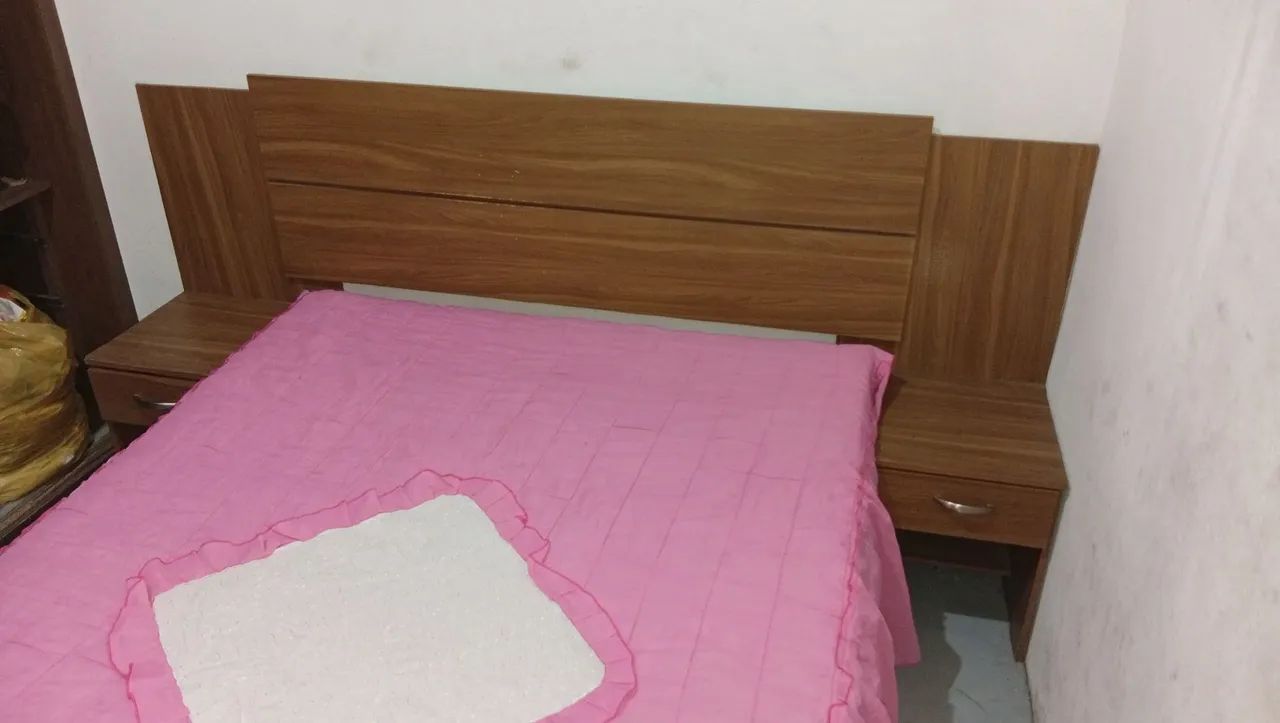 Cama box casal com cabeceira - Foto 2
