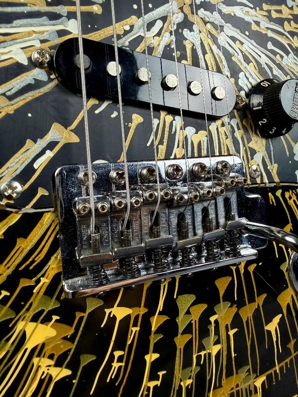 Fender Stratocaster Mexico Special Edition Splatter Original - Foto 6