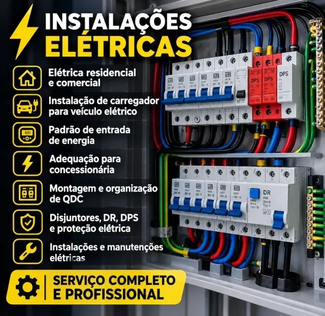 ELETRICISTA * TÉCNICO ELETROTÉCNICO. 