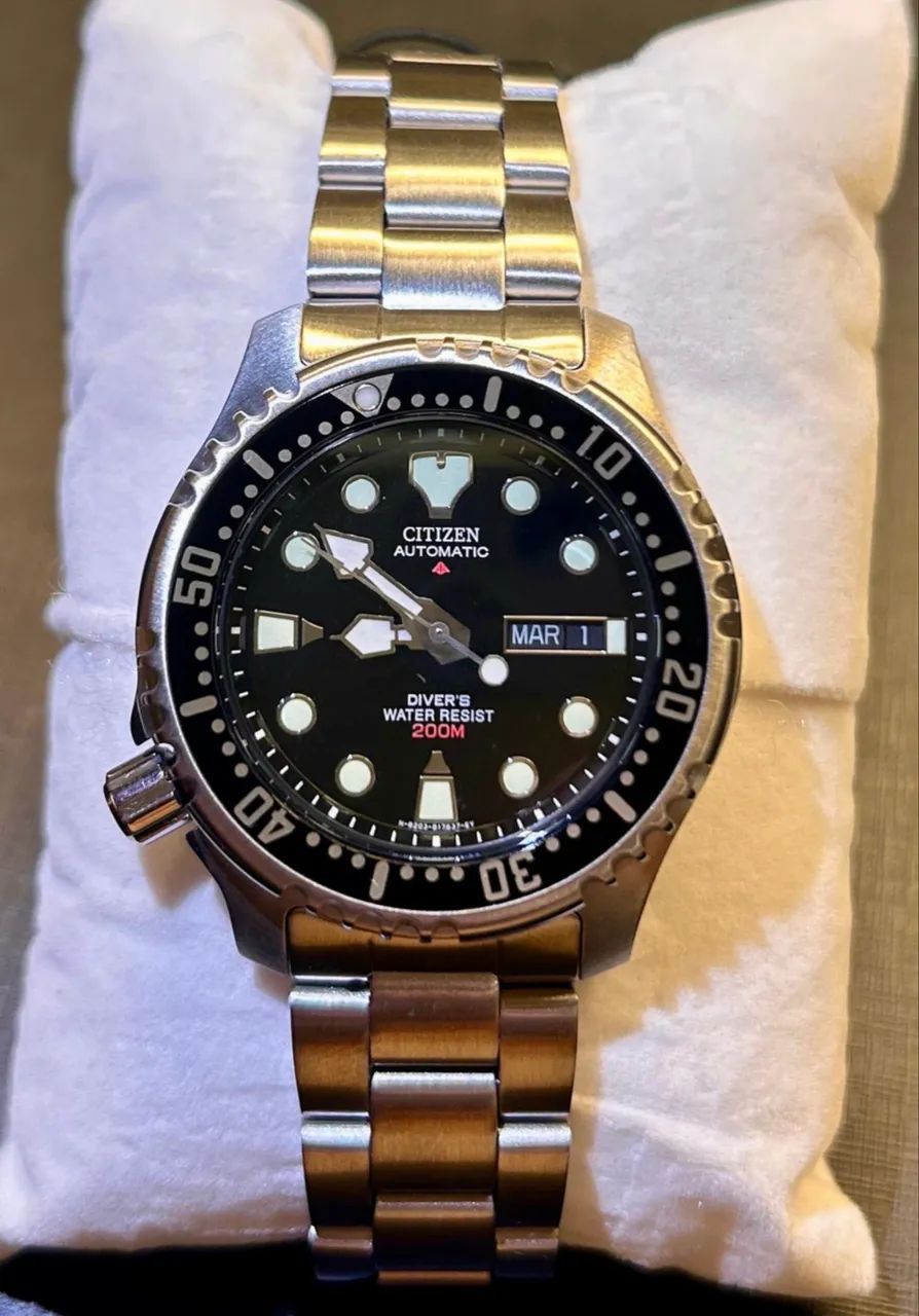 Relógio Citizen Promaster Diver Automático Preto - Foto 3
