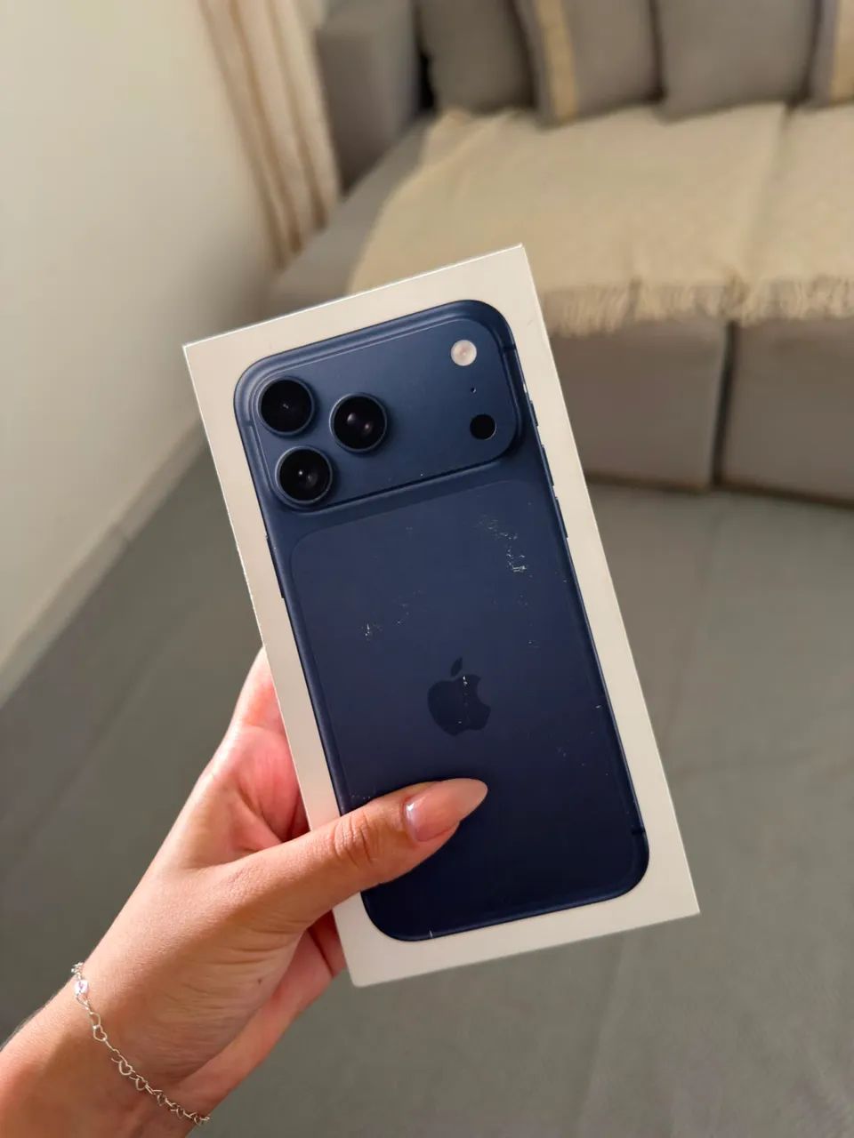 iPhone 17 Pro Max 256GB Azul | Novo | Com Caixa