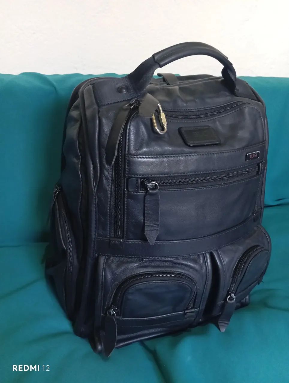 Mochila Tumi de couro legítimo original 