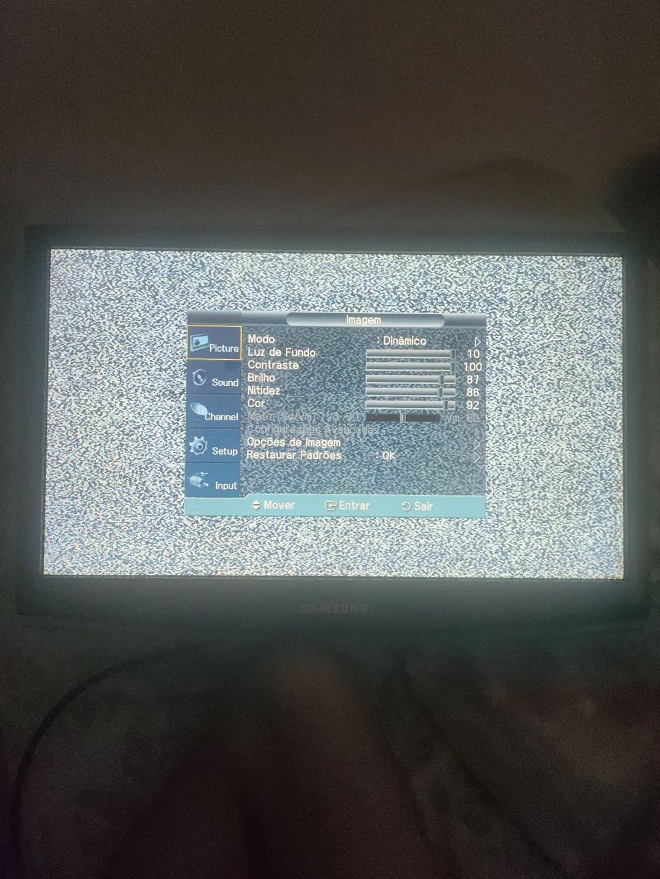 TV / Monitor Samsung - 20 Polegadas - Funcionando - Troco em Celular  - Foto 4