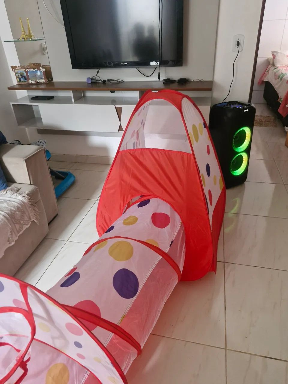 Barraca infantil com túnel e cercadinho - Foto 2