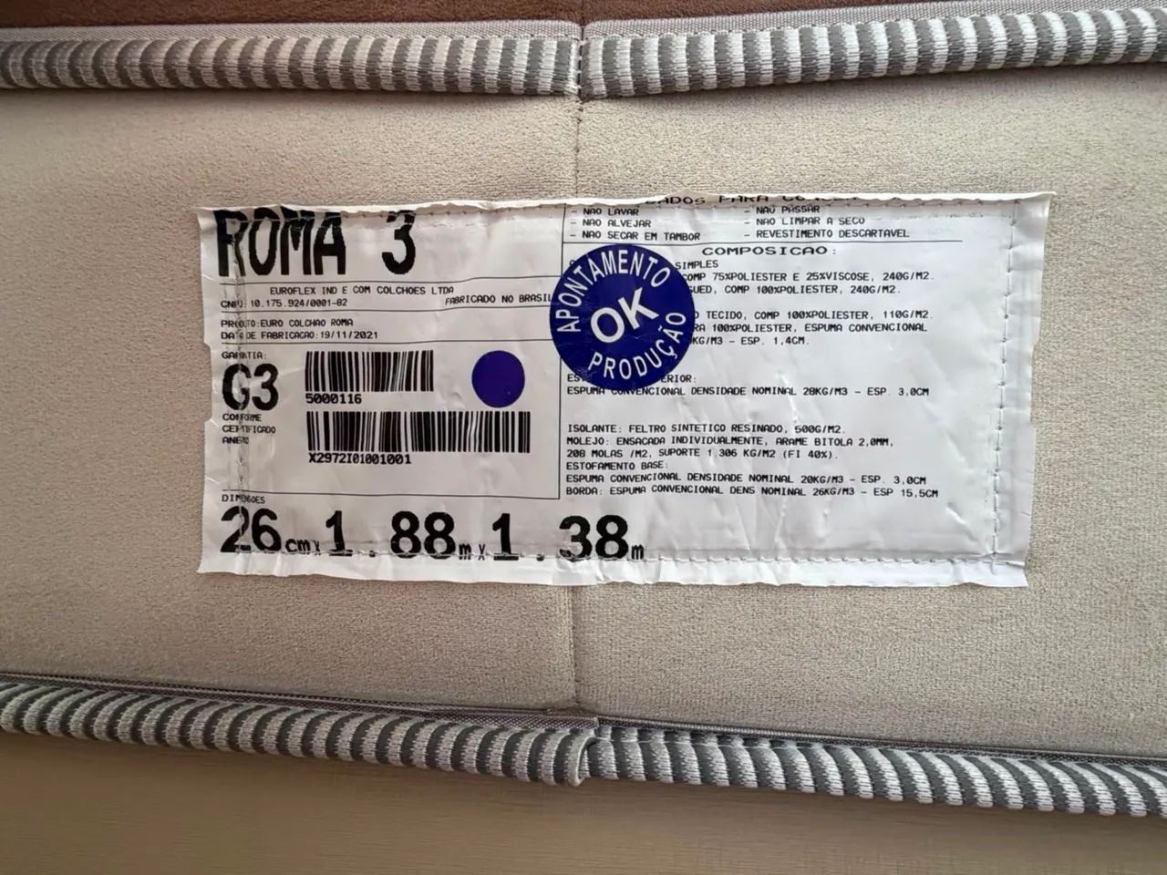 Cama Box Euro Colchões - Foto 3