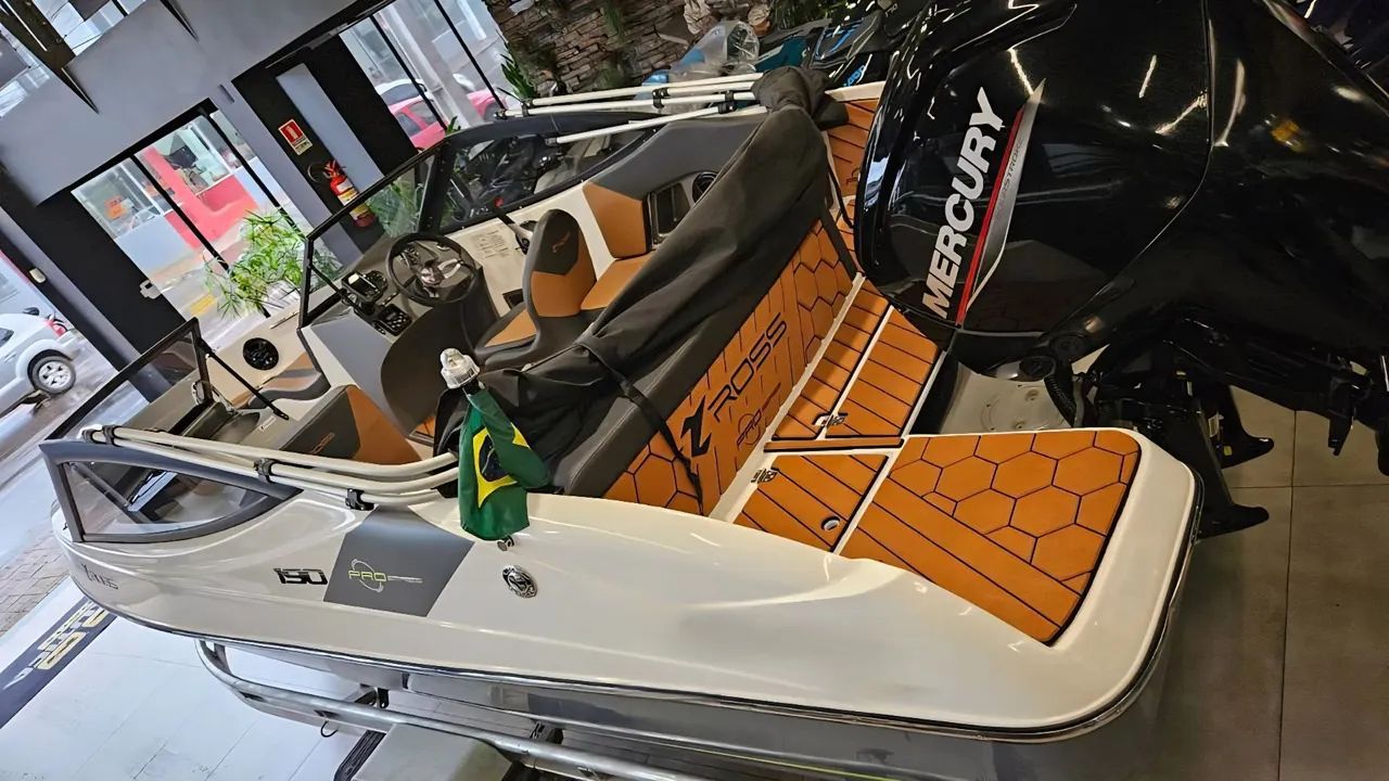  Lancha Ross Mariner 190 Pro Série  Impecável  - Foto 5