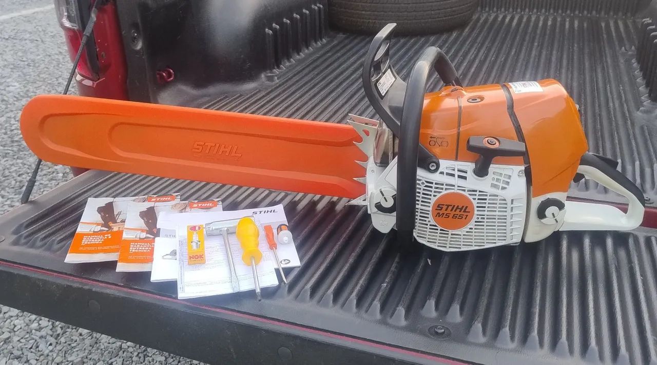 Motosserra Stihl MS 651 semi nova com nota fiscal 