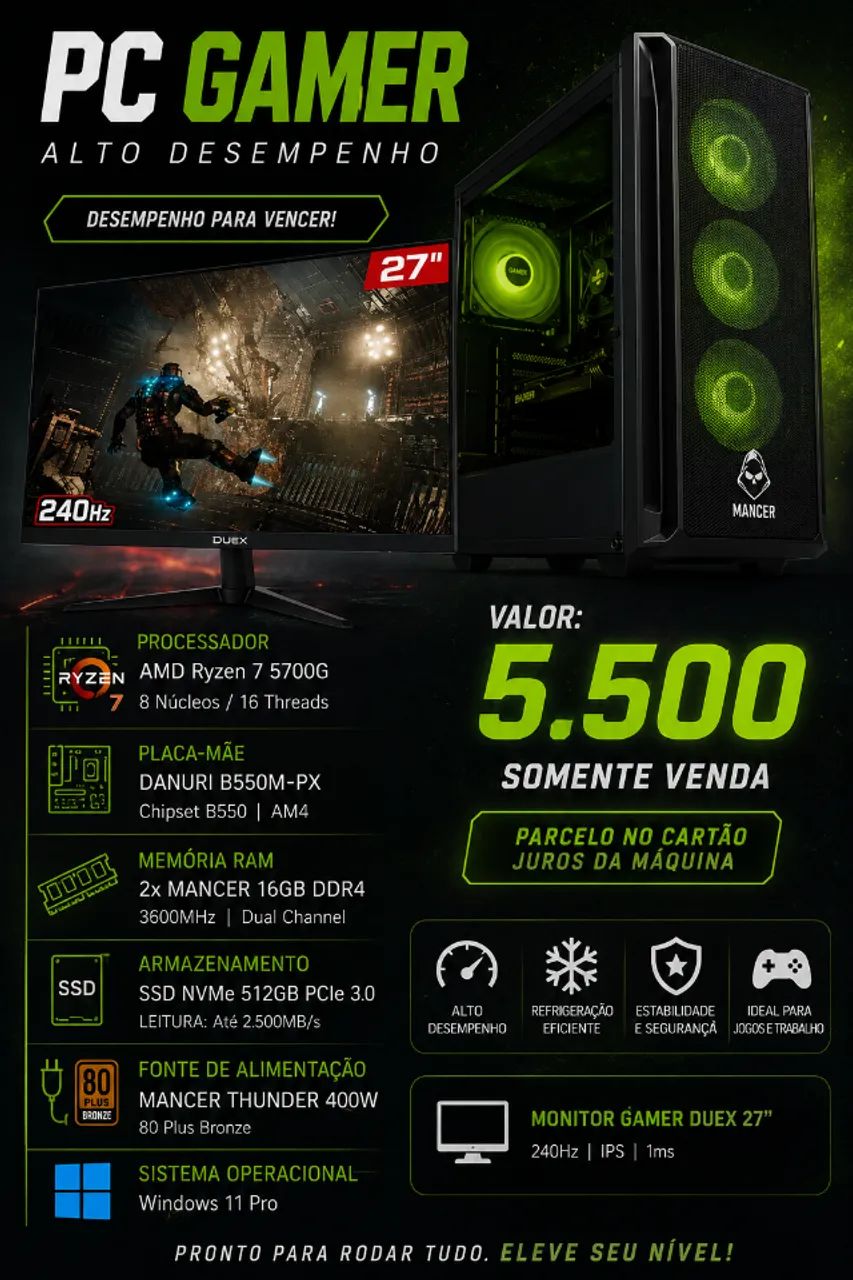 Pc Gamer Completo